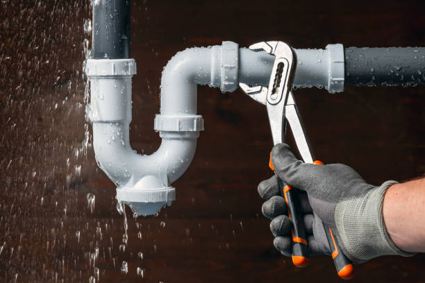 Professional Leak Detection technician working in Waynesville, IL